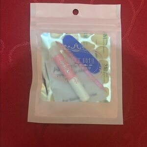 Pink and White Makeup Set